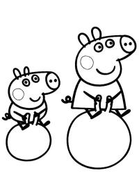 George Pig και Peppa Pig