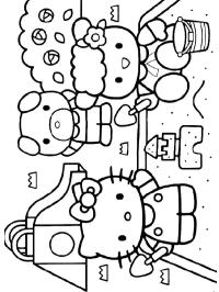 Η Hello Kitty στην αμμοδόχο
