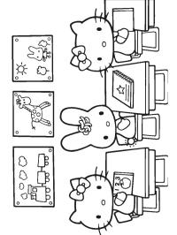 Η Hello Kitty στο σχολείο