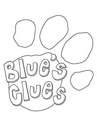 Πατημασιά σκύλου Blue's Clues