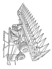 John Deere θεριζοαλωνιστική μηχανή