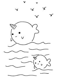 Kawaii φάλαινα