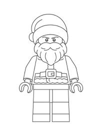 LEGO χαρακτήρας Άγιος Βασίλης