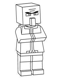 LEGO χωρικός Minecraft