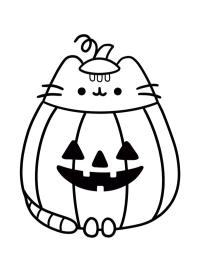 Pusheen κολοκύθα