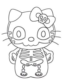 Σκελετός Hello Kitty