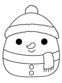 Χιονάνθρωπος Squishmallows