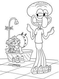 Μπομπ Σφουγγαράκης και Squidward Tentacles