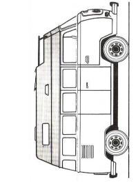 Τροχόσπιτο Volkswagon T2