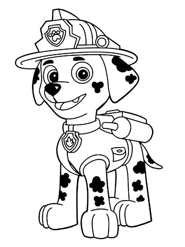 paw patrol marshall ζωγραφική paw patrol marshall ζωγραφική