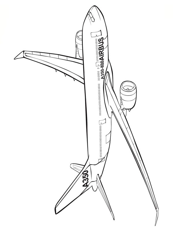 Airbus A350 ζωγραφική Airbus A350 ζωγραφική
