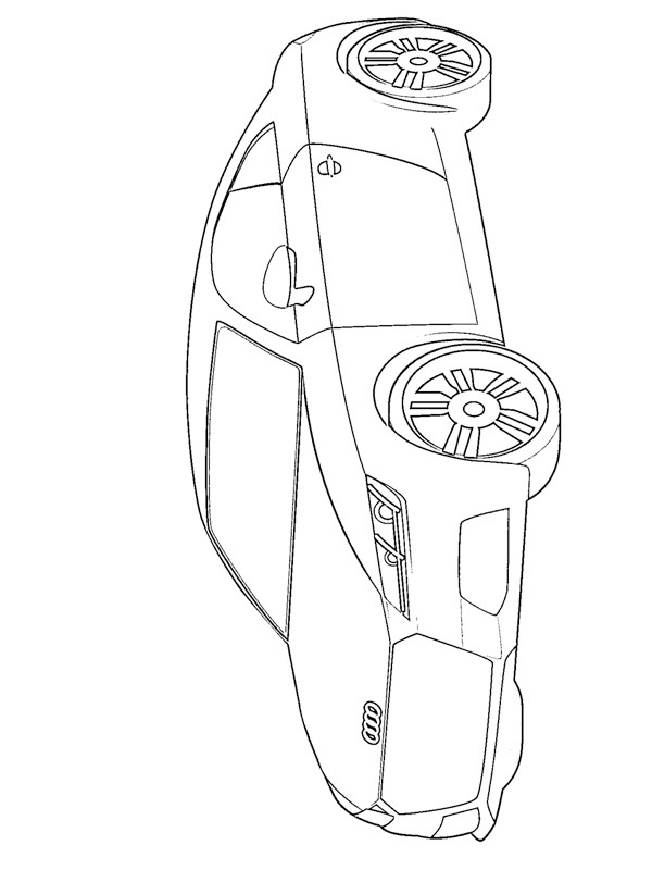 Audi TT ζωγραφική Audi TT ζωγραφική