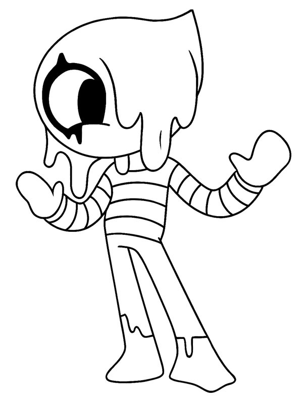 Blot Dandy's World ζωγραφική Blot Dandy's World ζωγραφική