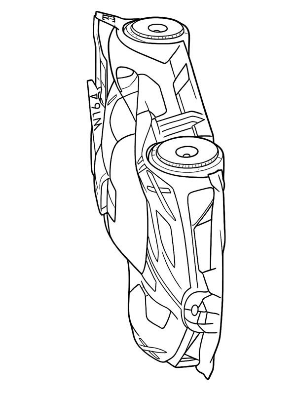 Bugatti Bolide ζωγραφική