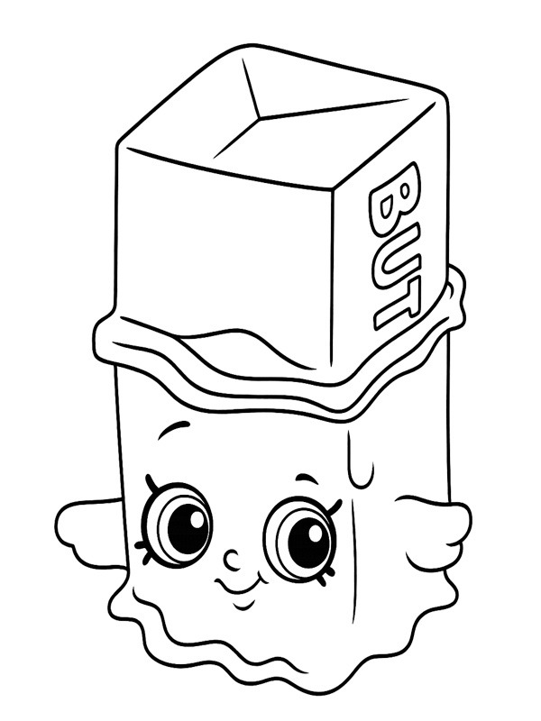 Buttercup Shopkins ζωγραφική Buttercup Shopkins ζωγραφική