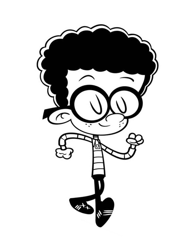Clyde McBride The Loud House ζωγραφική Clyde McBride The Loud House ζωγραφική