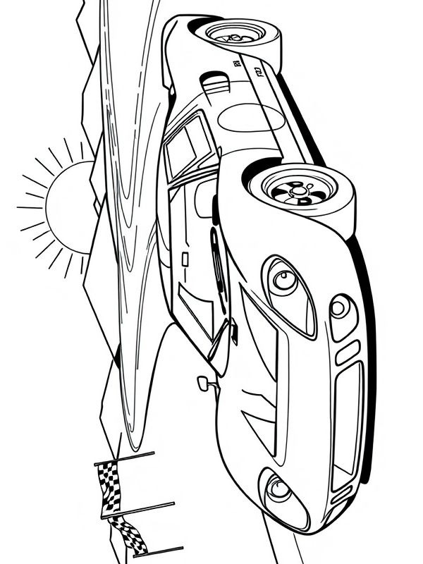 Ford GT40 ζωγραφική Ford GT40 ζωγραφική