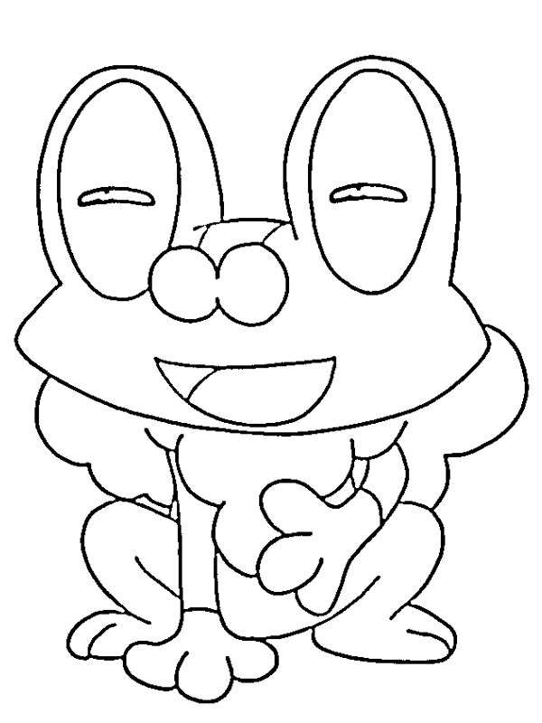 Froakie ζωγραφική Froakie ζωγραφική