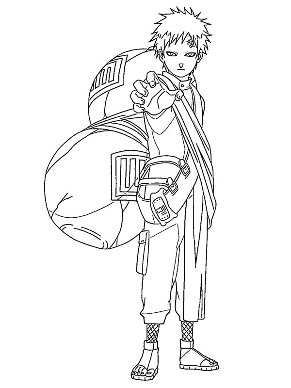 Gaara ζωγραφική Gaara ζωγραφική