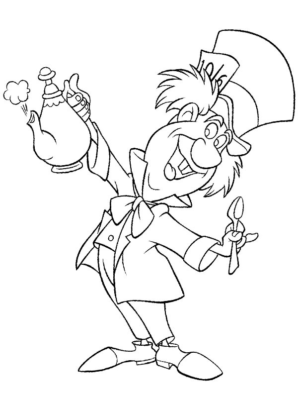Mad Hatter ζωγραφική Mad Hatter ζωγραφική