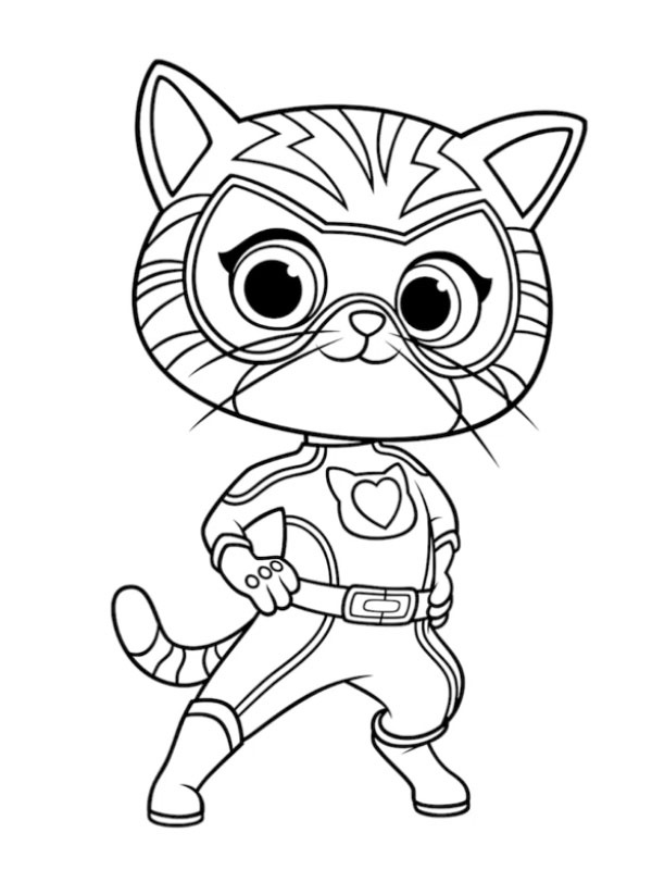 Ginny (SuperKitties) ζωγραφική Ginny (SuperKitties) ζωγραφική