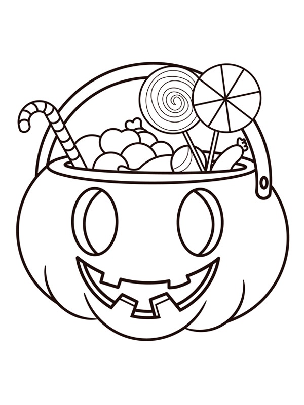 Κολοκύθα Halloween με γλυκά ζωγραφική Κολοκύθα Halloween με γλυκά ζωγραφική