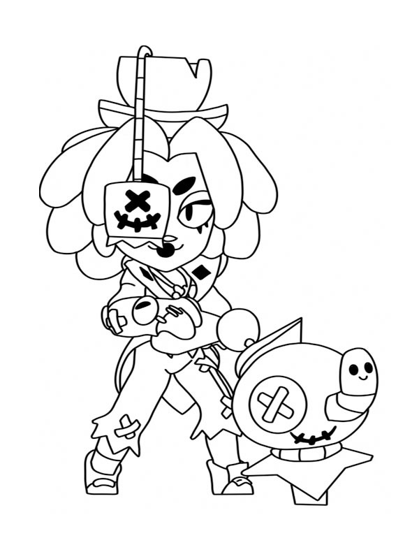Juju Brawl Stars ζωγραφική Juju Brawl Stars ζωγραφική