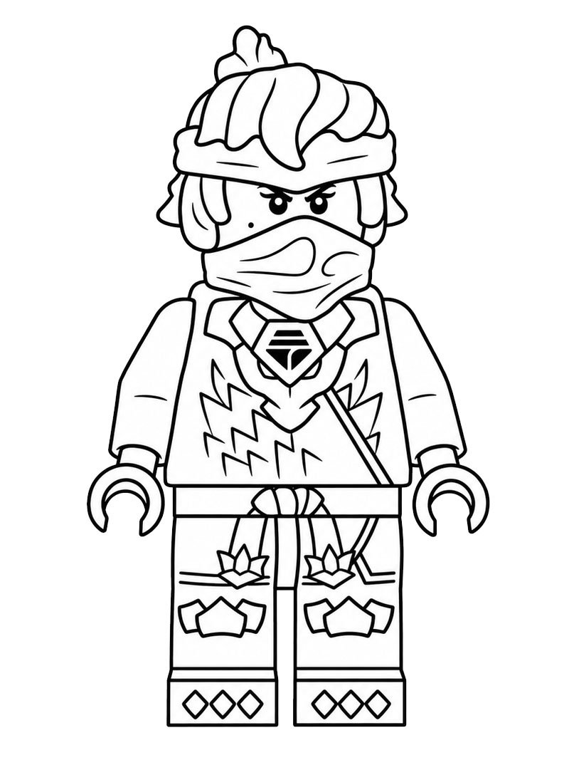 Lego ninjago nya ζωγραφική