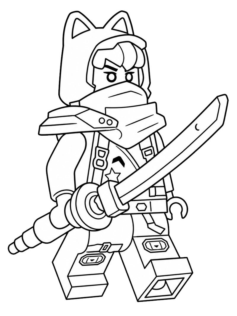LEGO Ninjago Sora ζωγραφική