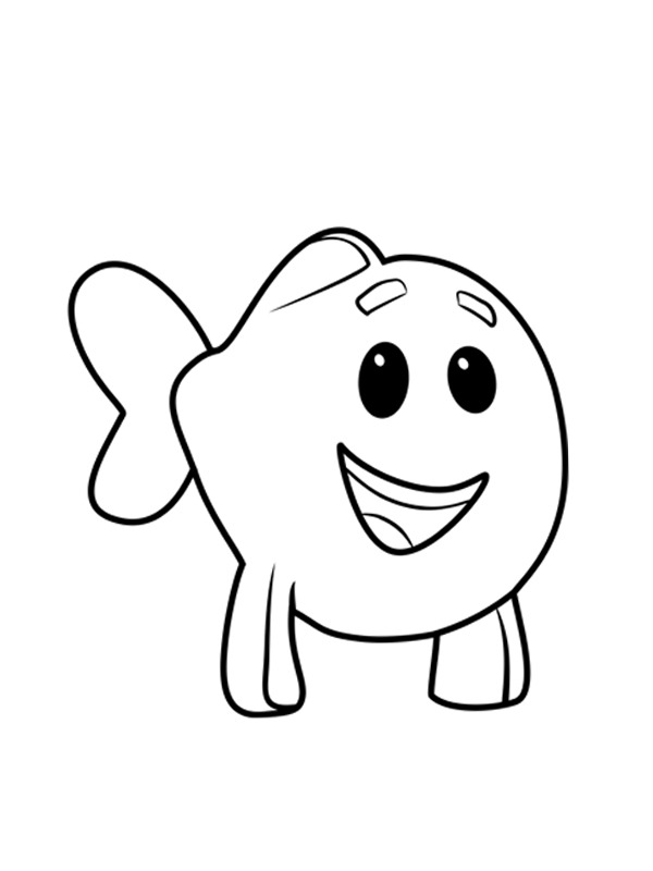 Little Fish Bubble Guppies ζωγραφική Little Fish Bubble Guppies ζωγραφική