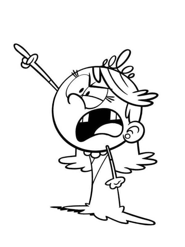 Lola Loud ζωγραφική Lola Loud ζωγραφική