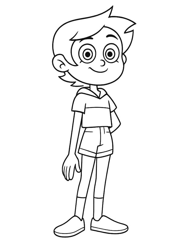 Luz Noceda (The Owl House) ζωγραφική