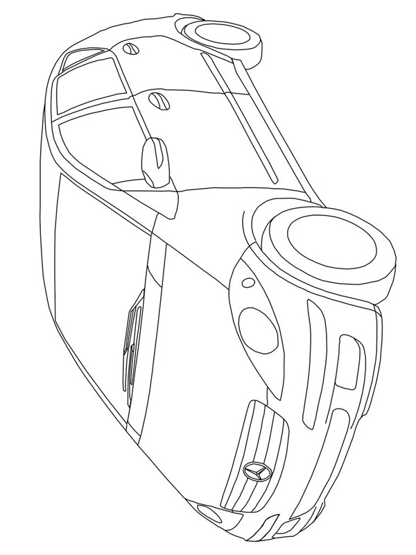 Mercedes-Benz B class ζωγραφική Mercedes-Benz B class ζωγραφική