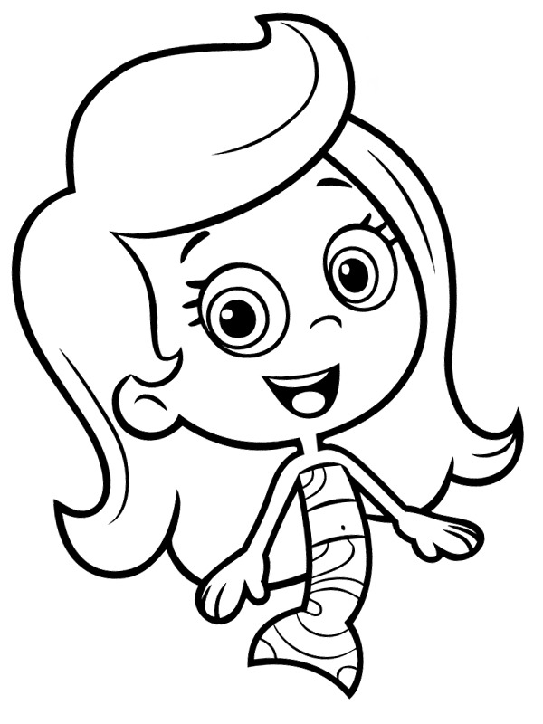 Μόλλυ (Bubble Guppies) ζωγραφική Μόλλυ (Bubble Guppies) ζωγραφική