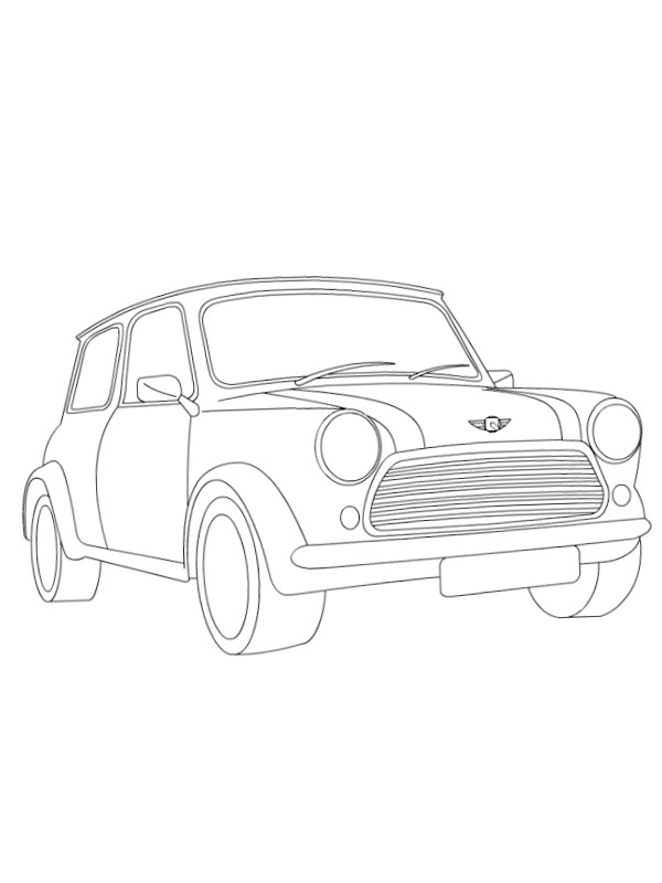 Morris Mini Minor ζωγραφική Morris Mini Minor ζωγραφική