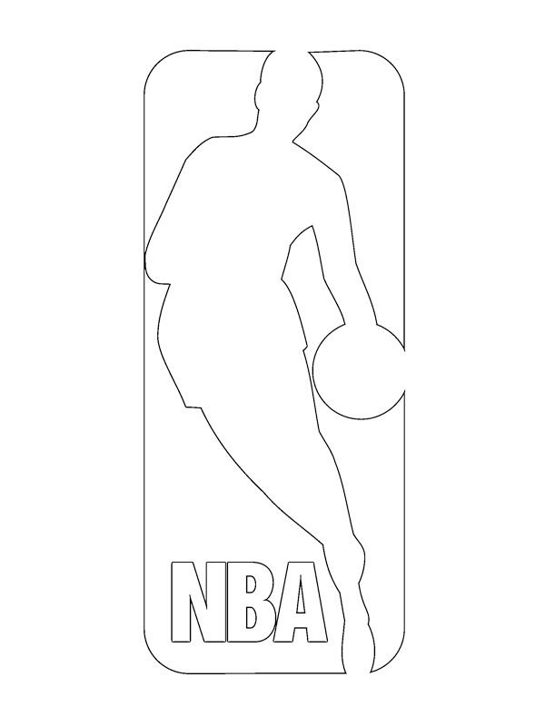 Λογότυπο NBA ζωγραφική Λογότυπο NBA ζωγραφική