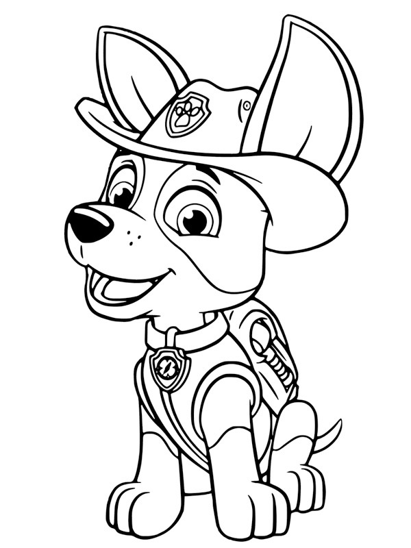 Paw Patrol Tracker ζωγραφική Paw Patrol Tracker ζωγραφική