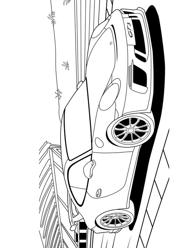 Porsche GT3 ζωγραφική Porsche GT3 ζωγραφική