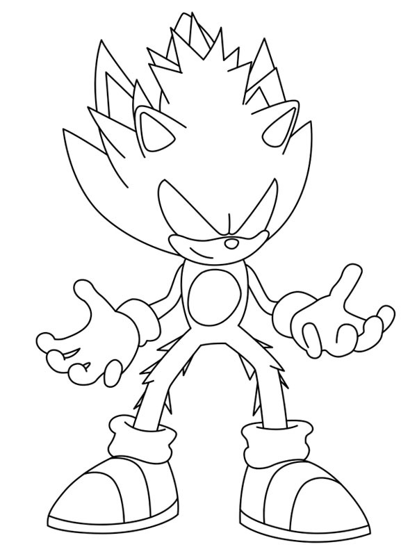 Super Sonic ζωγραφική Super Sonic ζωγραφική