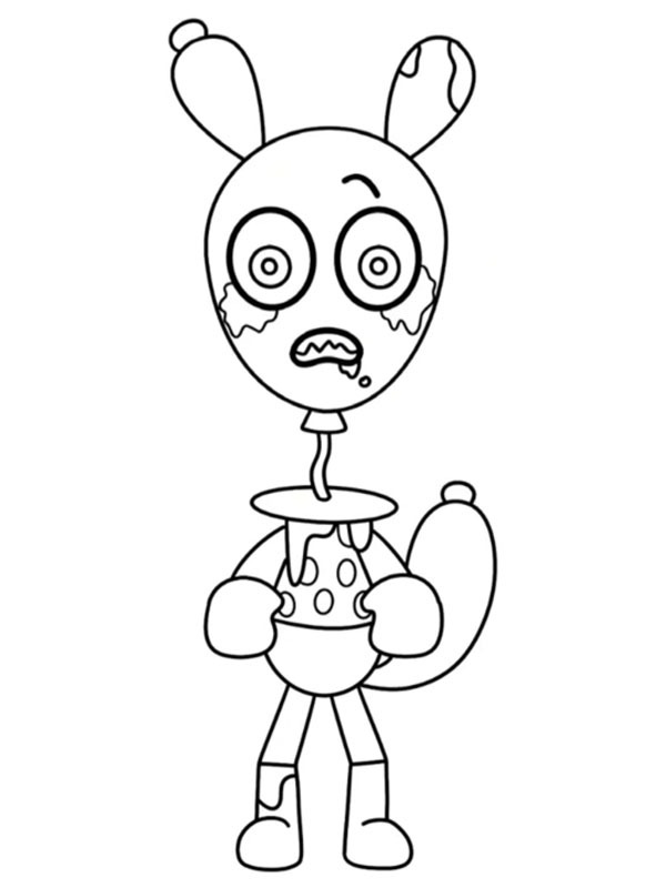 Twisted Looey Dandy's World ζωγραφική Twisted Looey Dandy's World ζωγραφική