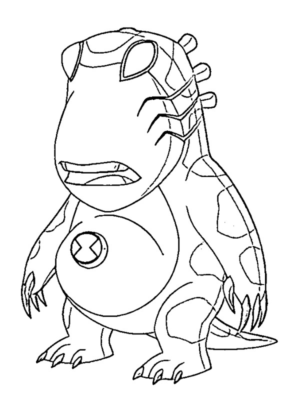 Upchuck Alien ζωγραφική Upchuck Alien ζωγραφική